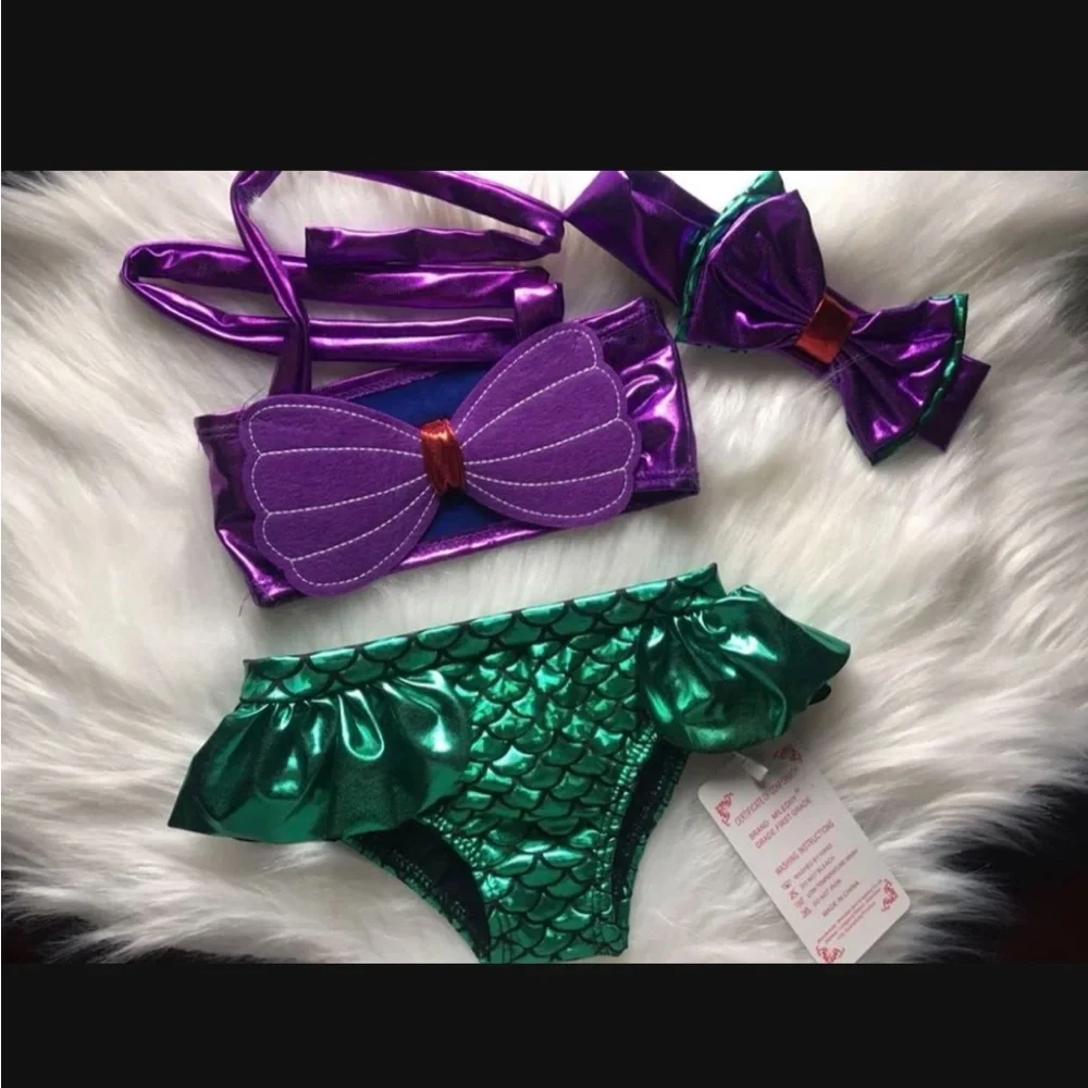 Mermaid 3 pc swimsuit